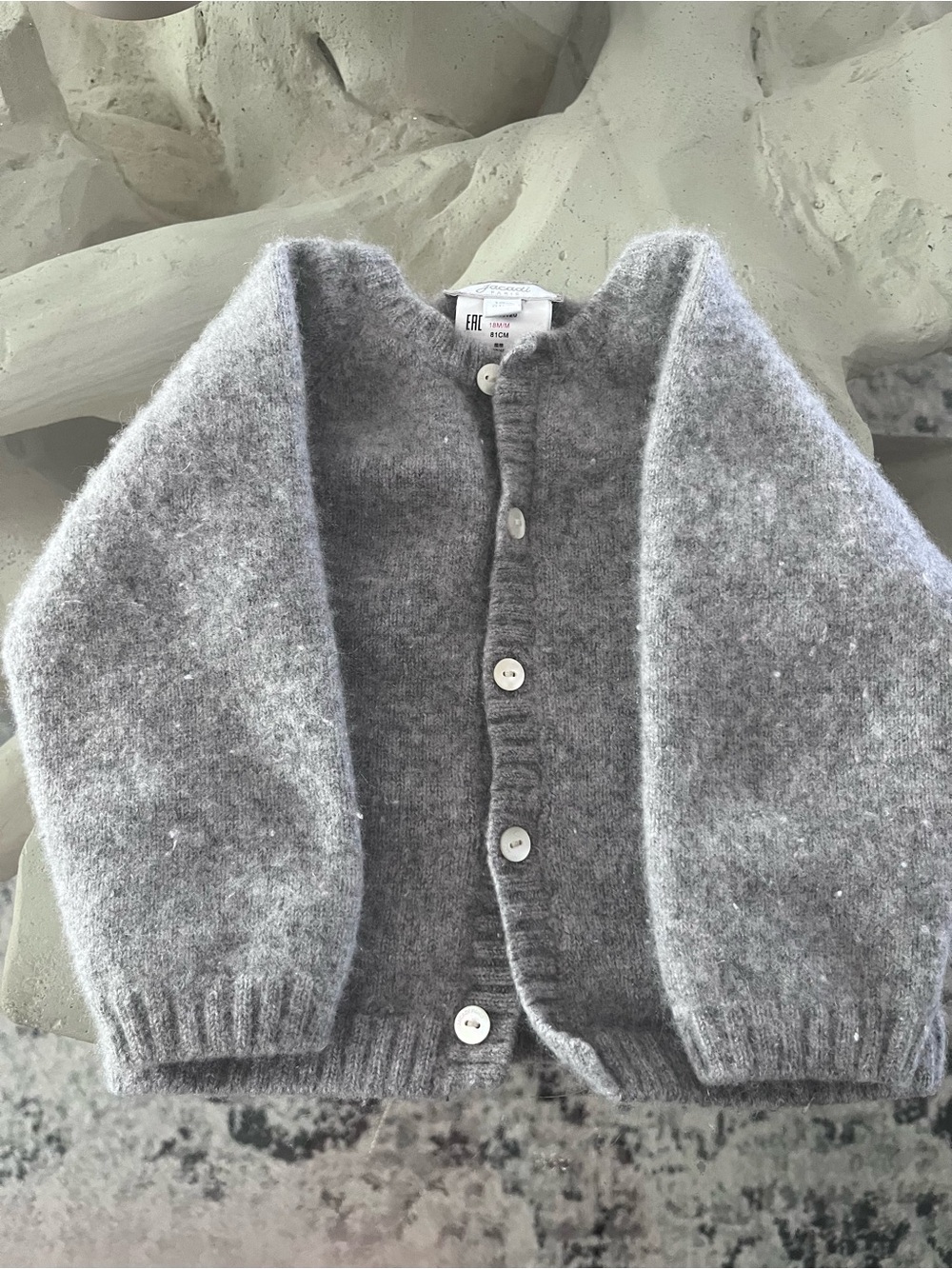 🩷Jacadi 100%cashmere sweater unisex 18 months